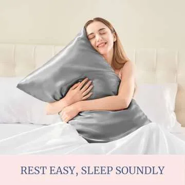 BEDELITE Satin Pillowcase 2 Pack for Hair and Skin