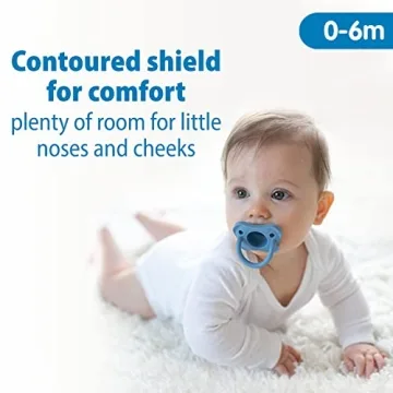 Dr. Brown's HappyPaci - Silicone Baby Pacifier 0-6m