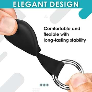 4 Pack Silicone Airtag Holder Waterproof, Airtag Case with Anti-Lost air tag Keychain, Airtags 4 Pack Tracker, airtag Holders Compatible with Apple airtag Holder Keychain Accessories air tag Holders