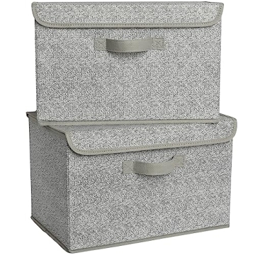 GRANNY SAYS Storage Bins with Lids - Stylish & Durable Storage Solution for Home