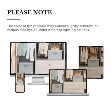 Stylish and Spacious GRANNY SAYS Storage Bins 2-Pack