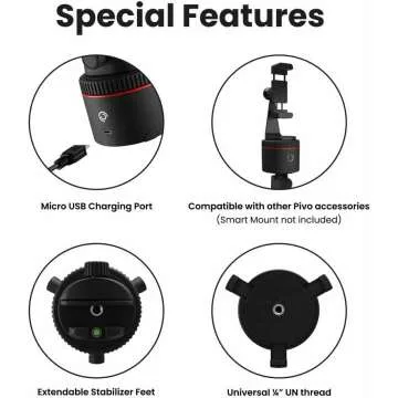 Pivo Pod Lite Classic - Smart Tracking Smartphone Mount