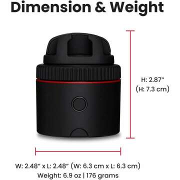 Pivo Pod Lite Classic - Smart Tracking Smartphone Mount