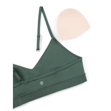 CRZ YOGA Butterluxe Sports Bra - Soft & Adjustable