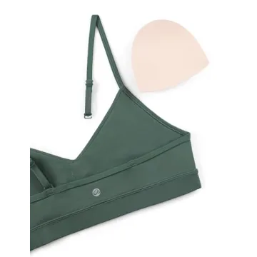 CRZ YOGA Butterluxe Sports Bra - Soft & Adjustable