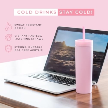 STRATA Skinny Tumblers - Colorful & Insulated Drinkware