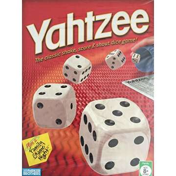 Hasbro Yahtzee Dice Game for Fun Family Nights