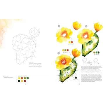 Watercolor the Easy Way Flowers: Step-by-Step Tutorials for 50 Flowers, Wreaths, and Bouquets (Watercolor the Easy Way, 2)
