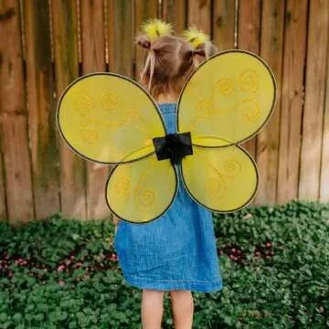 Great Pretenders Bumble Bee Wings for Dress-Up Fun