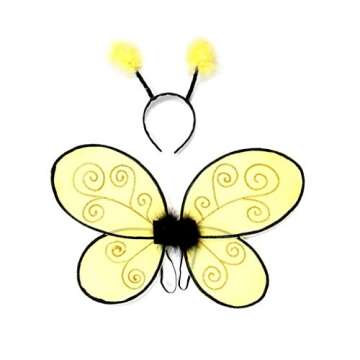 Great Pretenders Bumble Bee Wings for Dress-Up Fun