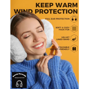 Stylish Faux Fur Ear Muffs for Winter Warmth