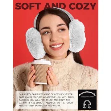 Stylish Faux Fur Ear Muffs for Winter Warmth