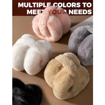 Stylish Faux Fur Ear Muffs for Winter Warmth