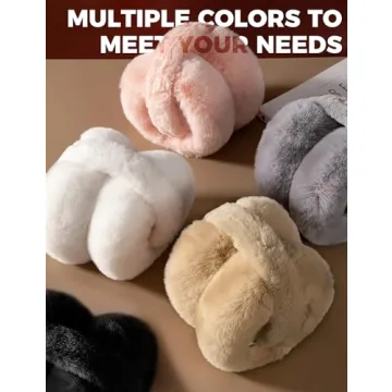 Stylish Faux Fur Ear Muffs for Winter Warmth