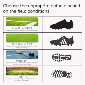 Vizari Striker FG Soccer Shoes for Youth Soccer Players | Black/Silver