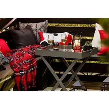 JUDYBRIDAL Plaid Chenille Throw Blanket, Extra Soft Cozy Knitted Decorative Blanket, All-Season Dual-Sided Home Decor Blanket with 3 Inches Tassel for Bed Sofa Couch Chair 50" W x 67" L（Red）