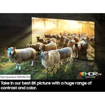 SAMSUNG 85-Inch Class QLED 8K QN900D Series Neo Quantum HDR Smart TV w/Dolby Atmos, Object Tracking Sound Pro, Infinity Edge, AI Motion Enhancer Pro, Alexa Built-in (QN85QN900D, 2024 Model)