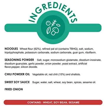 Indomie Mi Goreng Instant Stir Fry Noodles, Halal Certified, Hot & Spicy / Pedas Flavor 2.82 Ounce (Pack of 30)