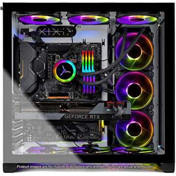 Skytech Prism II Gaming PC Desktop - AMD Ryzen 9 3900X 3.8GHz, RTX 3090 24GB, 32GB 3600mhz RGB Memory, 1TB Gen4 SSD, 360mm AIO