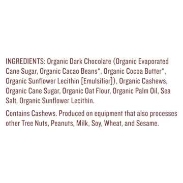 Justin's Organic Dark Chocolate Cashew Butter Cups, Rainforest Alliance Certified Cocoa, Gluten-free, Responsibly Sourcd, 1.4 Ounce (Pack of 12)