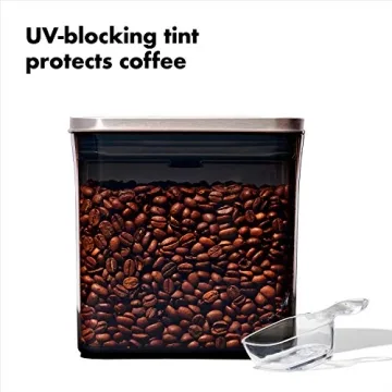 OXO Coffee Container with Scoop - 1.7 Qt for Freshness