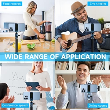 PQRQP Wireless Lavalier Microphone for iPhone & iPad