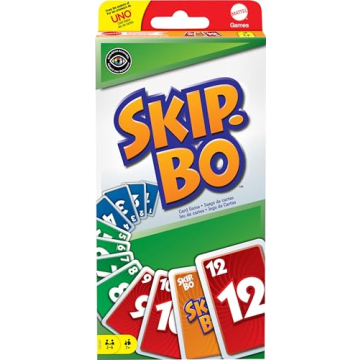 Mattel Games SKIP BO Card Game - Family Fun for All Ages