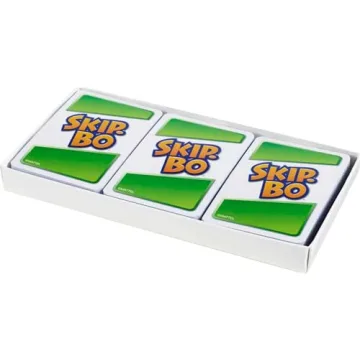 Mattel Games SKIP BO Card Game for All Ages