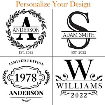 Personalized Whiskey Decanter and Stones Set - Customized Gift for Men, Dad, Father - Engraved Rocks...