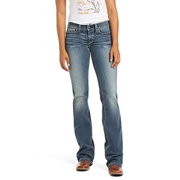 Ariat Mid Rise Boot Cut Jeans for Women - Stylish Comfort