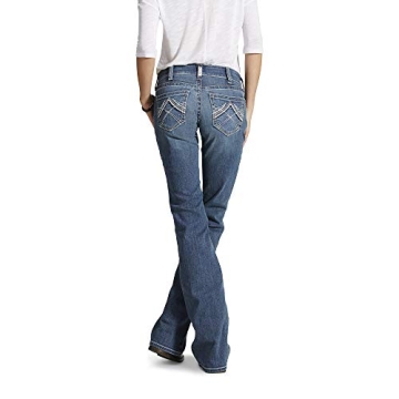 Ariat Mid Rise Boot Cut Jeans for Women - Stylish Comfort