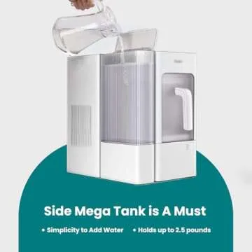 Gevi Nugget Ice Maker - Chewable Ice Maker for Home