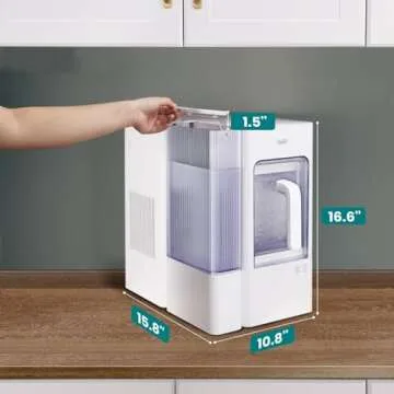 Gevi Nugget Ice Maker - Chewable Ice Maker for Home