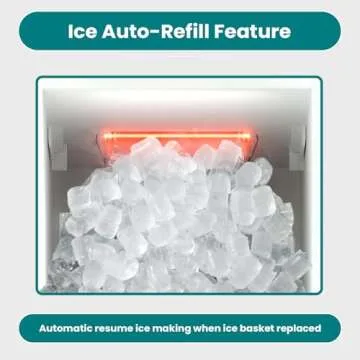 Gevi Nugget Ice Maker - Chewable Ice Maker for Home