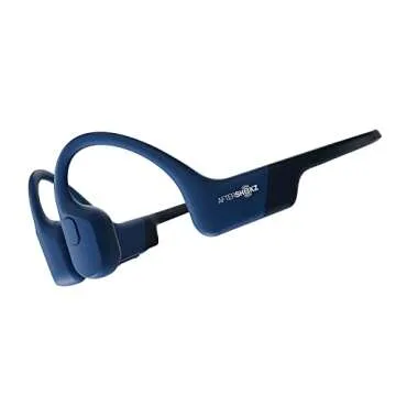 AFTERSHOKZ Aeropex Open-Ear Wireless Bone Conduction Headphones, IP67 Rated, Blue Eclipse