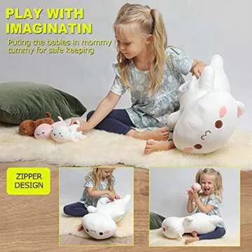 Onsoyours 4 Piece Cat Plush Toys Set - Perfect Gift!