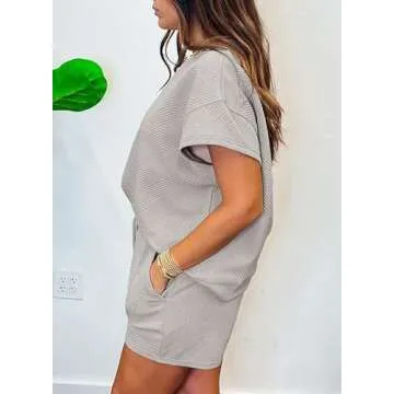 SHEWIN Comfy Two Piece Lounge Set for Women