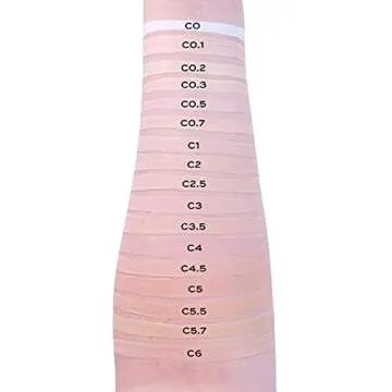 Makeup Revolution Conceal & Define Concealer, Full Coverage Makeup Concealer, Matte Finish & Long Wear, For Fair Skin Tones, Vegan, C0.5, 4ml