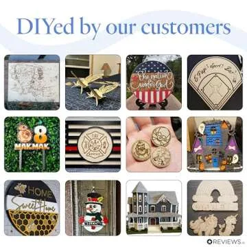 3 mm Baltic Birch Plywood 1/8 x 12 x 20 Inch, Box of 20 B/BB Grade Craft Wood, Stronger Than Basswood Sheets, for Laser, CNC Cutting and Wood Burning, by Woodpeckers