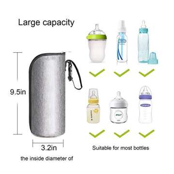 Bottle Cooler Bag for Breastmilk, Beverages & Food