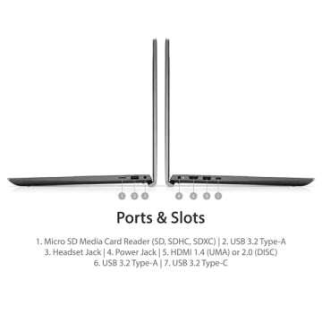 DELL Vostro 7500 Laptop - i7, GTX 1650 Ti, 16GB RAM, 512GB SSD