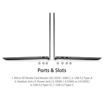 DELL Vostro 7500 Laptop - i7, GTX 1650 Ti, 16GB RAM, 512GB SSD