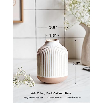 Charming Small Boho Vase for Elegant Home Decor