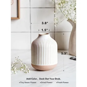 Charming Small Boho Vase for Elegant Home Decor