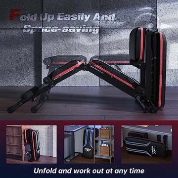FLYBIRD Adjustable Weight Bench for Home Gym Workout