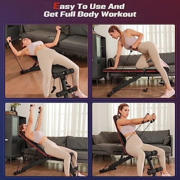 FLYBIRD Adjustable Weight Bench for Home Gym Workout