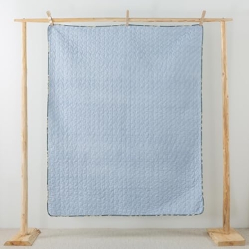 SLPR Floral Farmhouse Quilted Throw Blanket - 50"x60"