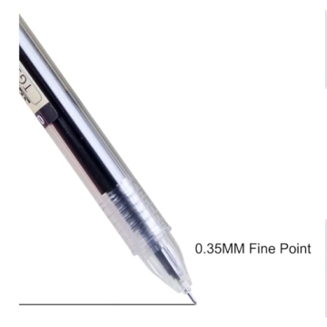 Ultra Fine 0.35mm Gel Ink Pens - Quick Drying Japanese Style