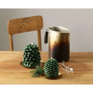 Thymes Frasier Fir Petite Pinecone Candle – Seasonal Fragrance