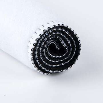 Baby Drool Bibs Bandana Teething Organic Cotton Adjustable Snap Triangle Bib Set Baby Boys Girls Shower Gift(Solid Color 8pcs)